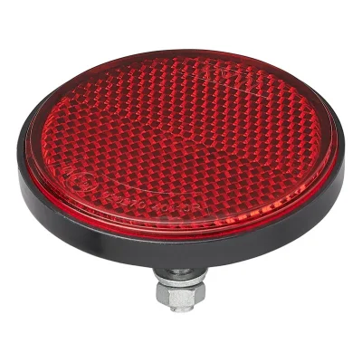 15 Stuks Ronde Reflectoren - Geel, Wit, Rood Voor Oprit, Aanhangwagen Of Paal